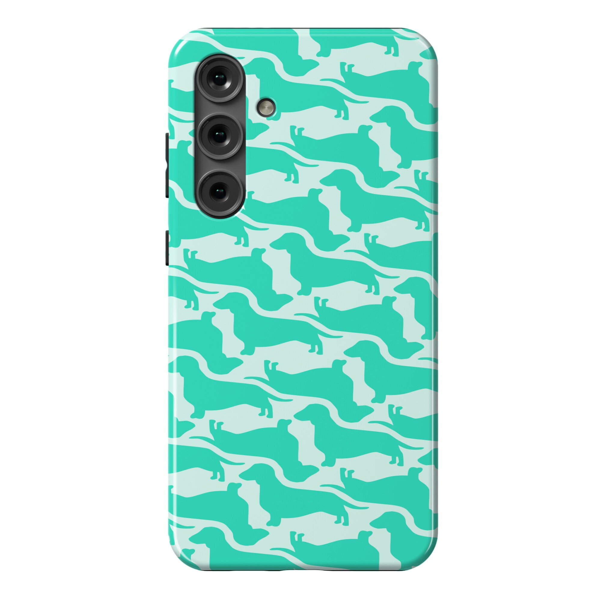 Wiener Dog Pattern Phone Case